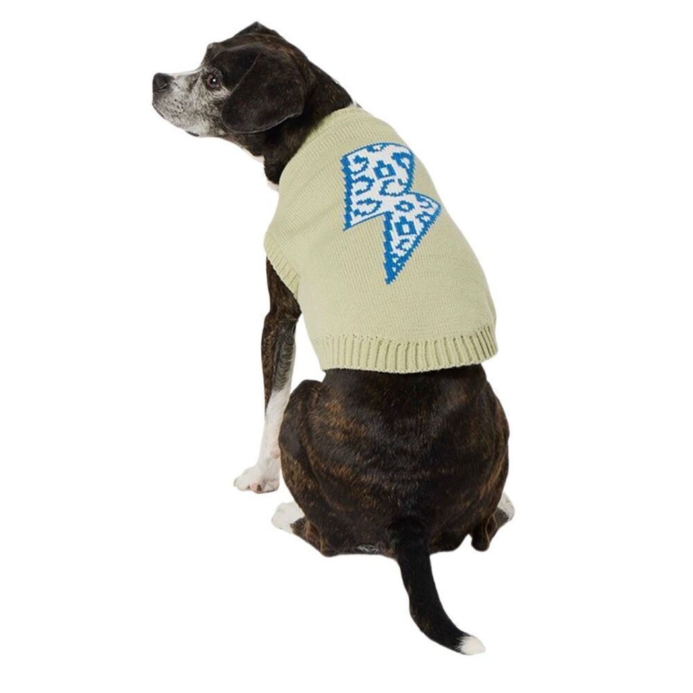 New! Top Paw Lightening Bolt Dog Sweater Sz XXS